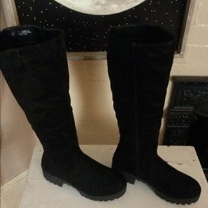 COPY - Knee High faux Suede boots